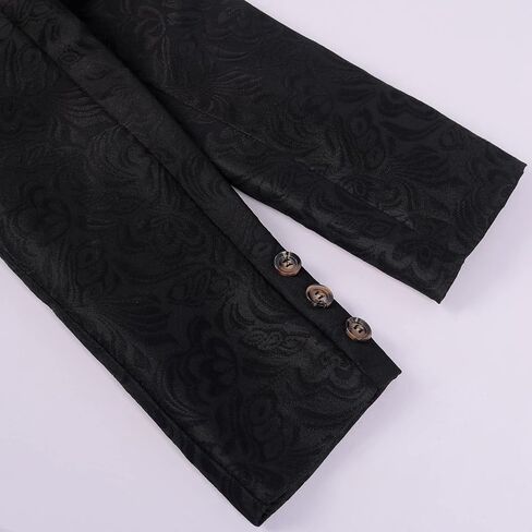 Men Medieval Renaissance Costume -Adults Vampire Cosplay Coat -Victorian Stage Performance tailcoat in Saudi Arabia
