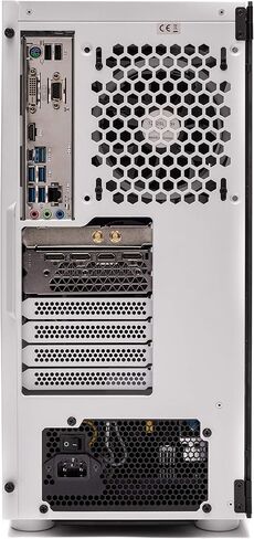 SkyTech Archangel Gaming Computer PC Desktop – Ryzen 5 3600 3.6GHz, GTX 1650 4G, 500GB SSD, 8GB DDR4 3200MHz, RGB Fans, Windows 10 Home 64-bit, 802.11AC Wi-Fi in Saudi Arabia