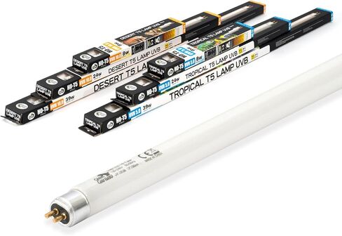 T5 UVB Reptile Light Fluorescent Bulb UVB 5.0 8W in Saudi Arabia