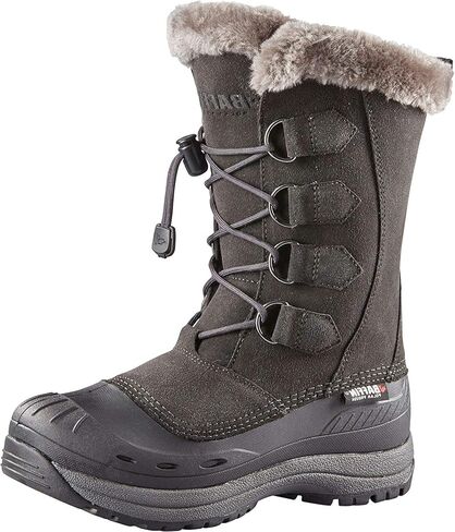 Baffin Women's Chloe Waterproof Snow Boot Round Toe Charcoal 6 M in Saudi Arabia