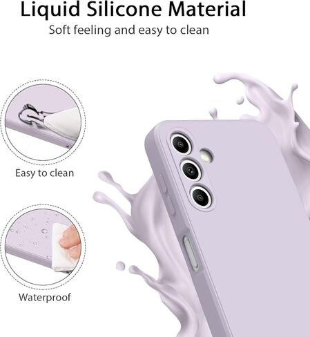 AK for Samsung Galaxy A24 4G Case, Stylish Slim Liquid Silicone Full-Body Protective Cover for Samsung Galaxy A24 4G 6.5 Inch Phone Case (Dark Green) in Saudi Arabia