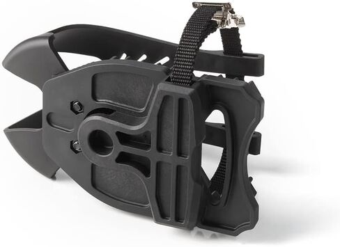 ANSJS Toe Cages for Peloton Bike & Peloton Bike+ Pedals Compatible Toe Cage Adapters - Convert Look Delta Pedals on Indoor Exercise Bike to Toe Cages and Straps - Ride with Regular Shoes（ YP02 Black） in Saudi Arabia
