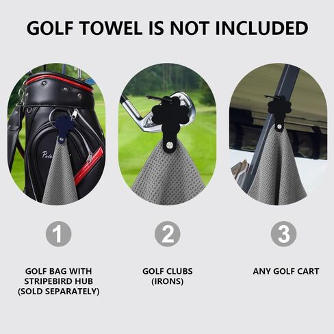 Magnetic Clip for Golf Towel Removable Magnetic Golf Towel Clip for Golf Putter and Cart Golf Club Bag (Dark Blue) in Saudi Arabia