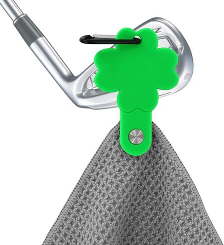 مشبك مغناطيسي من PINMEI لمنشفة الجولف المغناطيسية القابلة للإزالة لمضرب الجولف وحقيبة نادي الجولف (أسود) in Kuwait