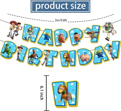 لافتة لوازم الحفلات على طراز رعاة البقر الكرتوني لمستلزمات تزيين حفلات أعياد الميلاد in Kuwait