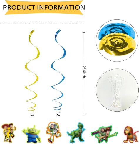 لافتة لوازم الحفلات على طراز رعاة البقر الكرتوني لمستلزمات تزيين حفلات أعياد الميلاد in Kuwait