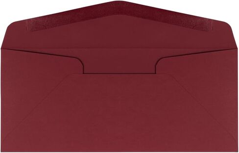JAM PAPER #10 Business Premium Envelopes - 4 1/8 x 9 1/2 - Dark Red - 100/Pack in Saudi Arabia