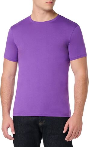 A｜X ARMANI EXCHANGE Men's Solid Colored Basic Pima Crew Neck Tee in Saudi Arabia