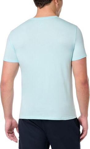 A｜X ARMANI EXCHANGE Men's Solid Colored Basic Pima Crew Neck Tee in Saudi Arabia