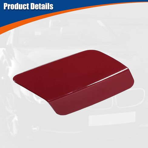 uxcell Right Passenger Side Front Bumper Headlight Washer Nozzle Cover Cap No.61677253394 for BMW E92 E93 328i 335I 335IS Coupe Convertible 2011-2013 Black in Saudi Arabia