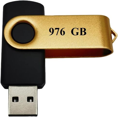 محرك فلاش USB محرك أقراص USB لأجهزة الكمبيوتر المحمول / الكمبيوتر / التلفزيون / الكمبيوتر الشخصي ذهبي in Kuwait