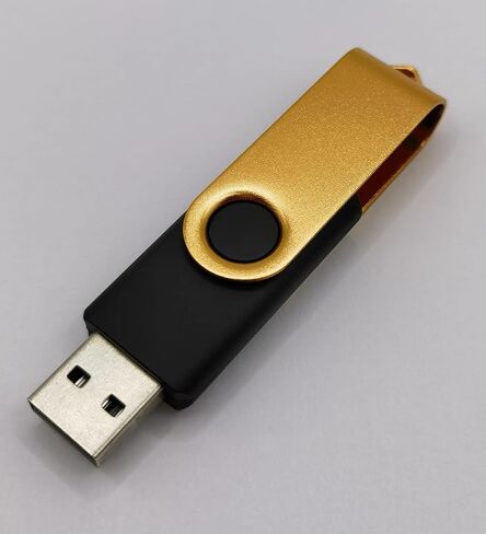 محرك فلاش USB محرك أقراص USB لأجهزة الكمبيوتر المحمول / الكمبيوتر / التلفزيون / الكمبيوتر الشخصي ذهبي in Kuwait