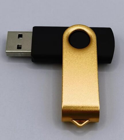 محرك فلاش USB محرك أقراص USB لأجهزة الكمبيوتر المحمول / الكمبيوتر / التلفزيون / الكمبيوتر الشخصي ذهبي in Kuwait