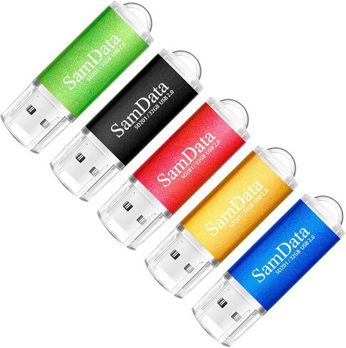 حزمة واحدة من محركات أقراص فلاش USB سعة 64 جيجابايت، USB 2.0، محركات أقراص الإبهام، محرك أقراص فلاش، محرك أقراص مضغوطة، أزرق in Kuwait