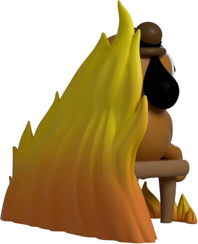 Youtooz This is Fine Dog, 3.7" Vinyl Figure of This is Fine Meme Dog Based on Funny Internet Meme This is Fine - Youtooz Meme Collection in Saudi Arabia