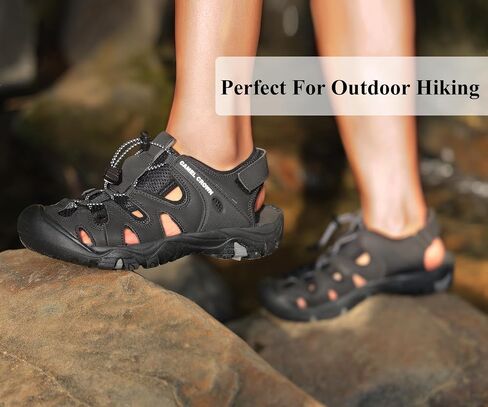 CAMEL CROWN Women's Hiking Sandals Waterproof Closed Toe Water Sandals Comfort Adjustable Athletic Outdoor Sandals for Summer Beach Hiker Walking Fishing in Saudi Arabia