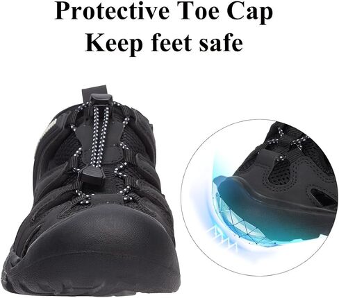CAMEL CROWN Women's Hiking Sandals Waterproof Closed Toe Water Sandals Comfort Adjustable Athletic Outdoor Sandals for Summer Beach Hiker Walking Fishing in Saudi Arabia