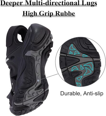 CAMEL CROWN Women's Hiking Sandals Waterproof Closed Toe Water Sandals Comfort Adjustable Athletic Outdoor Sandals for Summer Beach Hiker Walking Fishing in Saudi Arabia