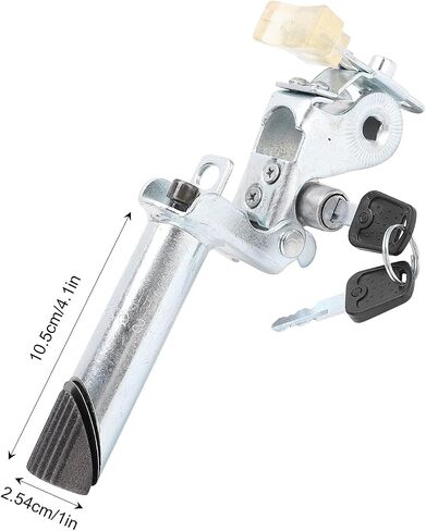 VBESTLIFE Electric Bike Seat Post, Electric Bike Metal Seatpost Foldable with Anti Theft Key Internal Lock Bike Accessory in Saudi Arabia