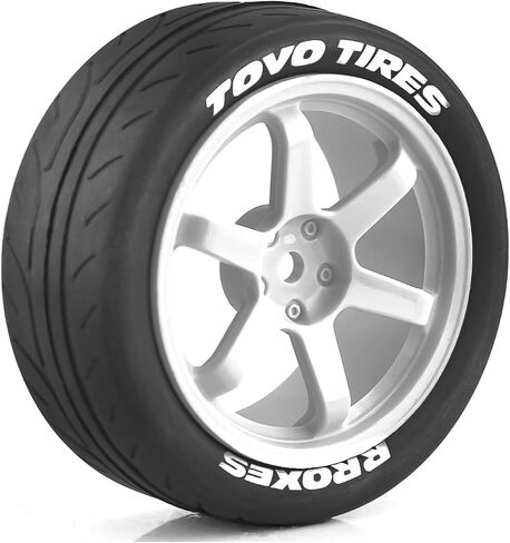 Lifehead 68mm RC On-Road Rally Car Tires and Wheels for 1/10 RC On-Road Touring Drift Car HSP Tamiya XV01 TT01 TT02B HPI Kyosho FAZER MK2 /12mm Hex in Saudi Arabia