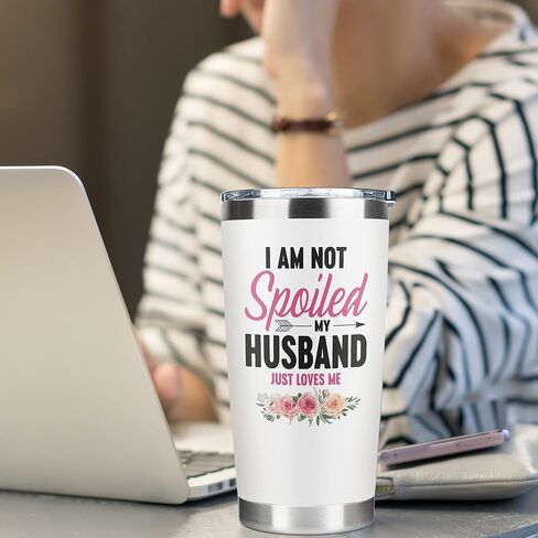 هدايا عيد الأم للزوجة - هدايا للزوجة من الزوج - هدايا للزوجة - ذكرى الزفاف، أفكار هدايا عيد ميلاد الزوجة - هدايا رومانسية لها، هدايا أحبك لها - كوب 20 أونصة in Kuwait