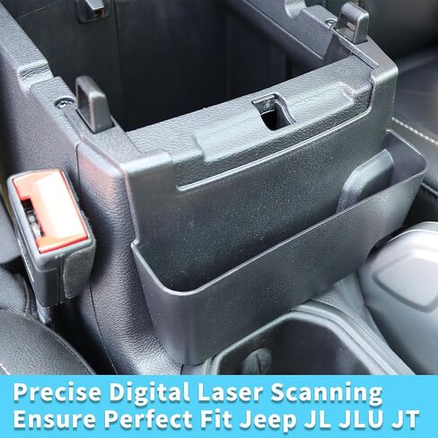 صواني تخزين صندوق تعليق منظم وحدة التحكم المركزية متوافقة مع 2018-2024 Wrangler JL JLU & Gladiator JT الملحقات الداخلية in Kuwait