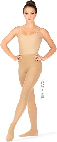 جوارب ضيقة قابلة للتحويل للفتيات من Theatricals مع حزام خصر ناعم محبوك ذاتيًا T5515CLSNM Light Suntan Medium in Kuwait