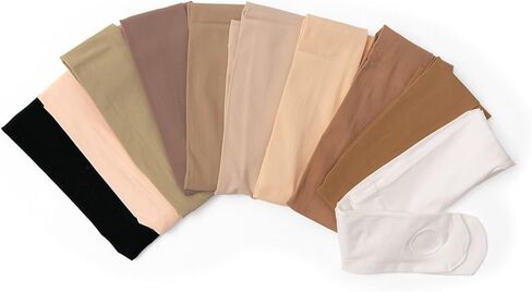 جوارب ضيقة قابلة للتحويل للفتيات من Theatricals مع حزام خصر ناعم محبوك ذاتيًا T5515CLSNM Light Suntan Medium in Kuwait