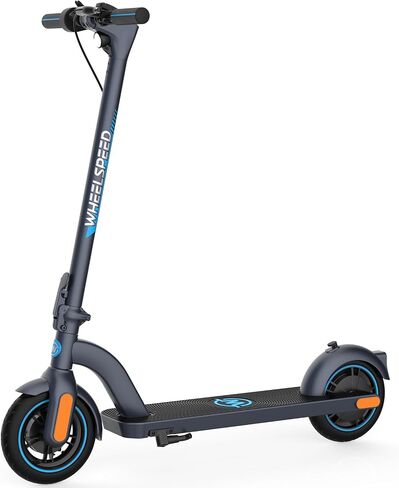 Wheelspeed Electric Scooter Primer, 12-14 Miles Long Range & 15 MPH Lightweight Commuting Electric Scooter, 350W Motor & 8.5" Pneumatic Tires Portable E-Scooter for Adults with Anti-Theft E-Lock in Saudi Arabia