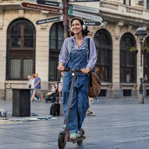 Wheelspeed Electric Scooter Primer, 12-14 Miles Long Range & 15 MPH Lightweight Commuting Electric Scooter, 350W Motor & 8.5" Pneumatic Tires Portable E-Scooter for Adults with Anti-Theft E-Lock in Saudi Arabia