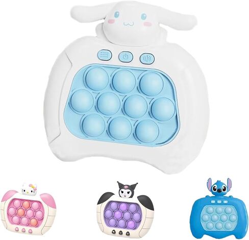 Shorthand Push Game Kids Toys Handheld Bubble Fidget Game Light Up Toy for Birthday Gift in Saudi Arabia