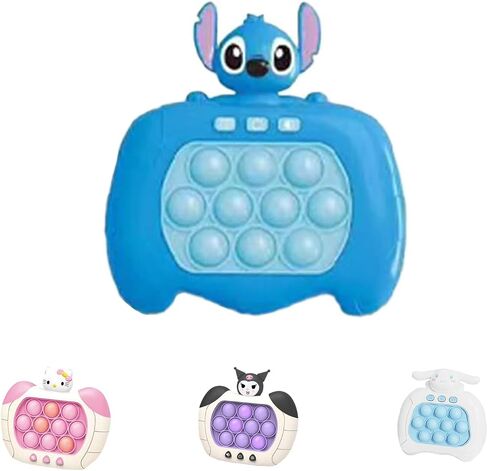 Shorthand Push Game Kids Toys Handheld Bubble Fidget Game Light Up Toy for Birthday Gift in Saudi Arabia