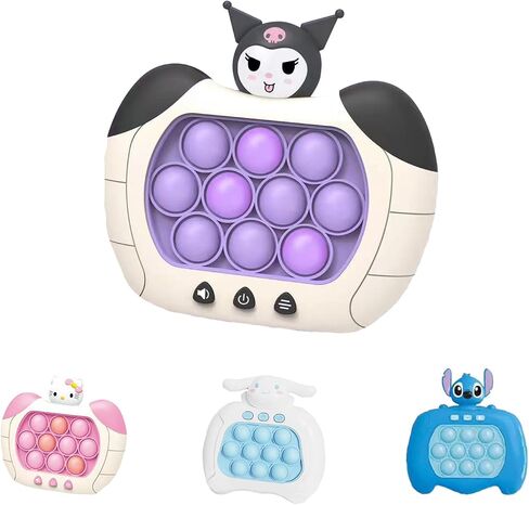 Shorthand Push Game Kids Toys Handheld Bubble Fidget Game Light Up Toy for Birthday Gift in Saudi Arabia