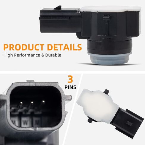 DEAL AUTO ELECTRIC PARTS 4PCS PDC Parking Assist Sensors Compatible with Escalade XTS XT5 CT6 ATS Impala Malibu Camaro Bolt Traverse Trax Yukons Sierra Lacrosse Enclave Regal Encore Replaces 23428268 in Saudi Arabia