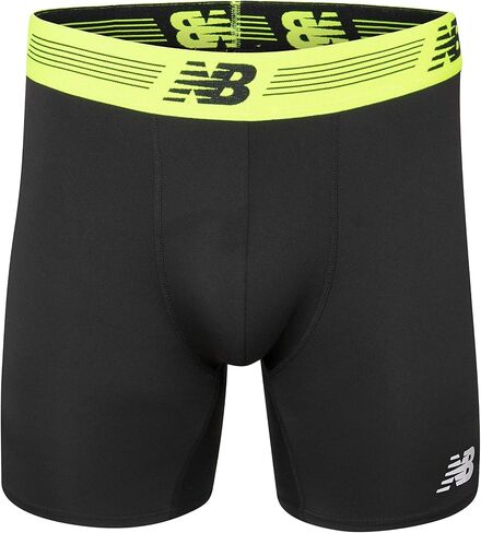 New Balance Men's Standard Premium Performance 9" Boxer Brief Underwear (2 Pack) in Saudi Arabia