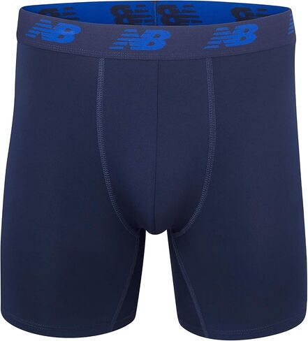 New Balance Men's Standard Premium Performance 9" Boxer Brief Underwear (2 Pack) in Saudi Arabia