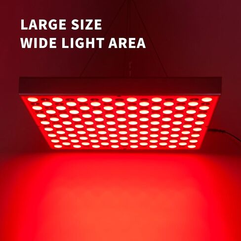 Red Light Therapy 45W LED Red Light Therapy Lamp 660nm Red Light Panel and 850nm Near Infrared Light Therapy for Body Face Skin, Pain Relief of Muscles and Joints, Health Care Gifts for Women Men in Saudi Arabia