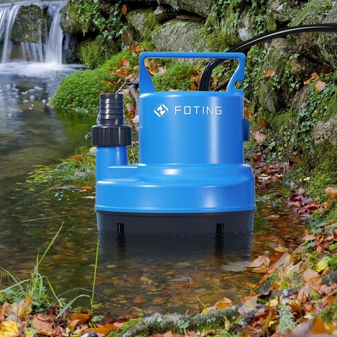 مضخة مياه غاطسة 1/4 HP 1215 GPH، مضخة مياه غاطسة كهربائية، مضخة مياه محمولة لتصريف حوض السباحة في الطابق السفلي، حوض استحمام ساخن، حديقة بركة مع سلك طاقة 25 قدم in Saudi Arabia