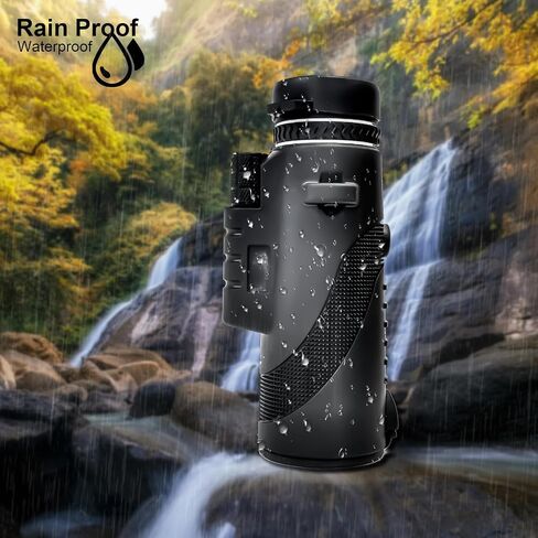 40x60 Monoculars for Adults High Powered with Smartphone Adapter and Tripod, Equipped with BAK4 Prism for Animal Bird Watching Hiking Traveling in Saudi Arabia