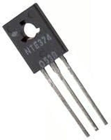 NTE Electronics NTE374 PNP سيليكون تكميلي ترانزستور، مضخم صوت، سائق، حافظة TO-126، 180 فولت، 1.5 أمبير in Kuwait