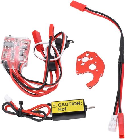 050 66T RC Car Brushed Motor with 30A ESC RC Car Upgrade Accessory for Axial SCX24 AXI90081 1/24 RC Car Model Car Accessories in Saudi Arabia