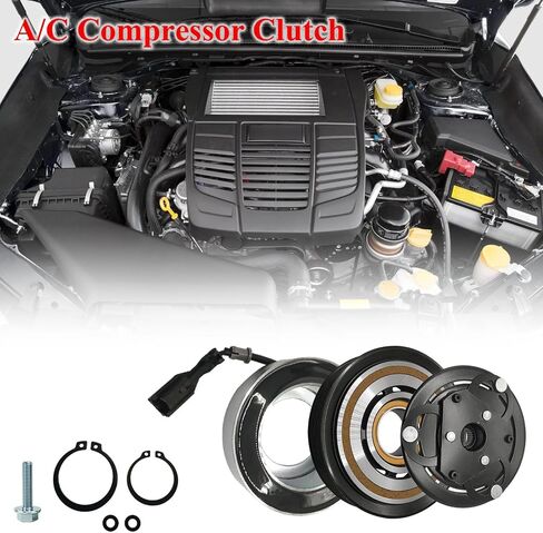 A/C ضاغط مخلب الجمعية عدة لوحة بكرة تحمل لفائف 1370 استبدال ل2015-2019 سوبارو WRX 4 CYL 2.0L، تكييف الهواء ضاغط مخلب لفائف إصلاح السيارات كيت in Saudi Arabia