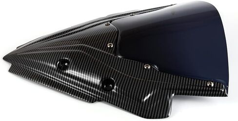 APEBAZY Motorcycle Windshield Windscreen Pare-brise for 5"-7" Headlight Motorcycle in Saudi Arabia
