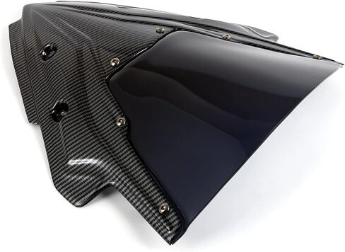 APEBAZY Motorcycle Windshield Windscreen Pare-brise for 5"-7" Headlight Motorcycle in Saudi Arabia