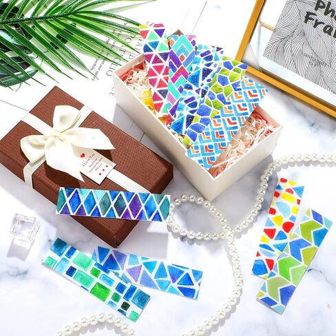 70 Pieces Calming Anxiety Sensory Stickers Textured Strips Toy Anti Stress Textured Calm Stickers Sensory Adhesives for Desk Classroom Phone Adult Teen Present (Geometry Style) in Saudi Arabia