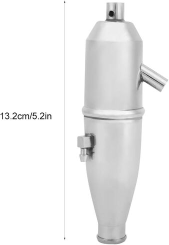 TREETDOBV RC Exhaust Pipe, Aluminum Side Exhaust Pipe for 1/10 HSP RC Nitro Buggy Car Parts Truck Engine Parts in Saudi Arabia