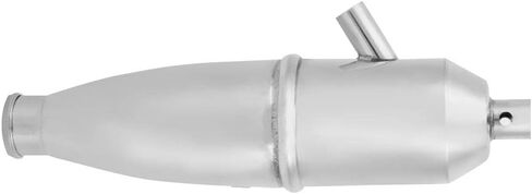 TREETDOBV RC Exhaust Pipe, Aluminum Side Exhaust Pipe for 1/10 HSP RC Nitro Buggy Car Parts Truck Engine Parts in Saudi Arabia