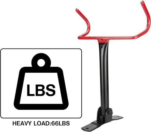 HOMEE دراجة شماعات جدار جبل طوي دراجة رف جدار هوك الوجه متابعة حامل الدراجة حامل نظام تخزين للمرآب سقيفة داخلية مع مسامير in Kuwait