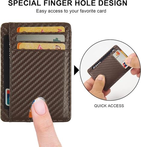 Jvwtzxy Card Case Slim Front Pocket Wallet for Women Credit Card Holder in Saudi Arabia
