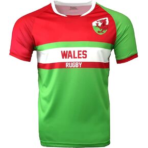 Nations of Rugby Supporters Men & Women's Jersey Shirts in Sizes Small to 3XL in Kuwait